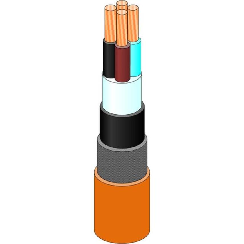 ALSECURE PLUS® NX400 LV, Mica, XLPE, SWA, HFFR 0.6/1 kV