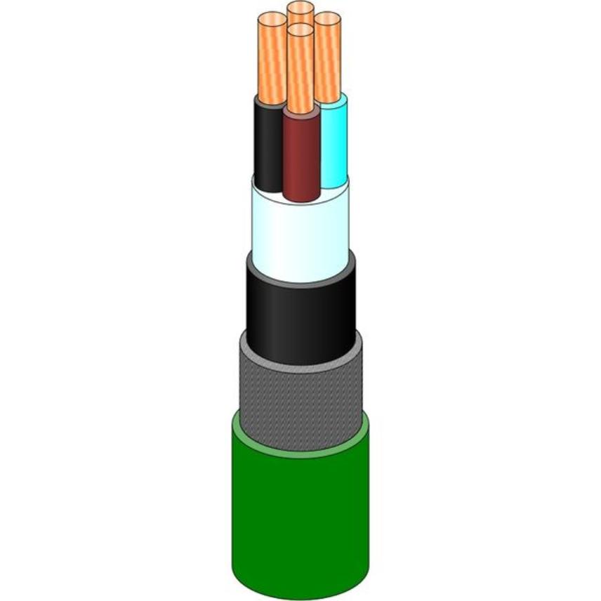 ALSECURE® BS LV, XLPE Insulation, SWA, HFFR 0.6/1 kV