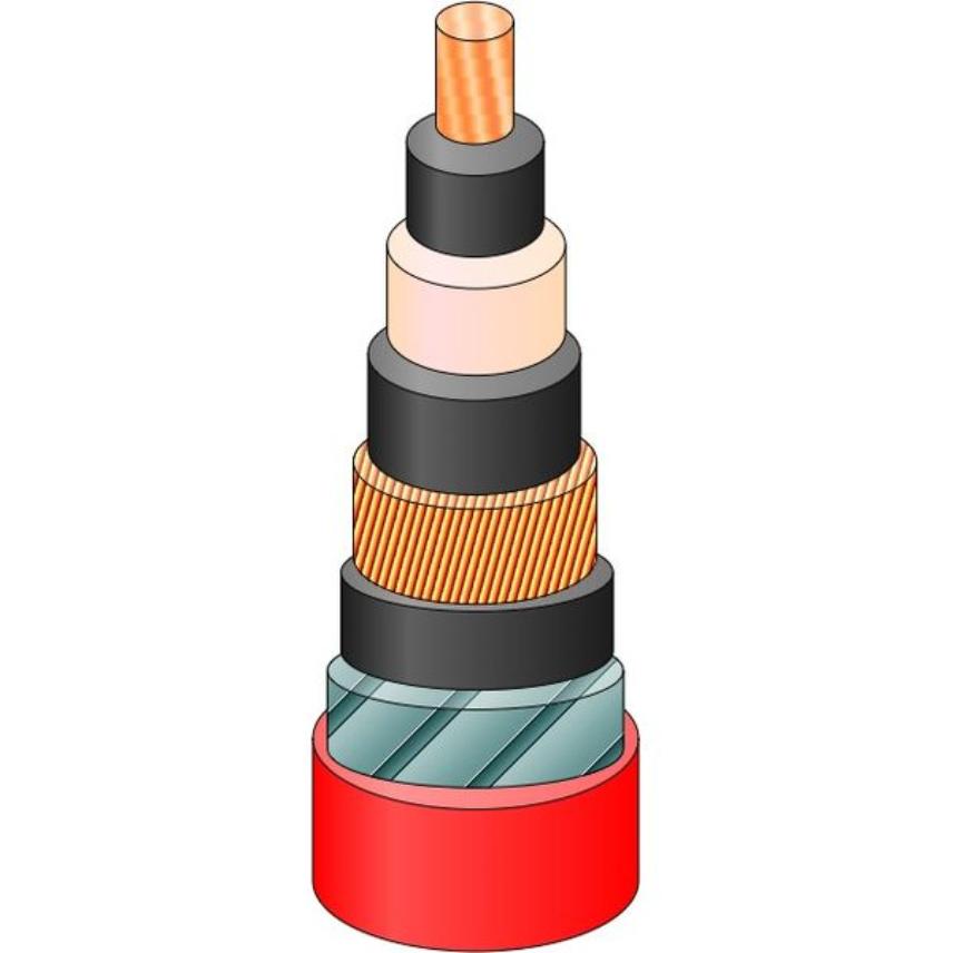 IEC MV, XLPE Insulation, CWS, ATA, PVC (1C)