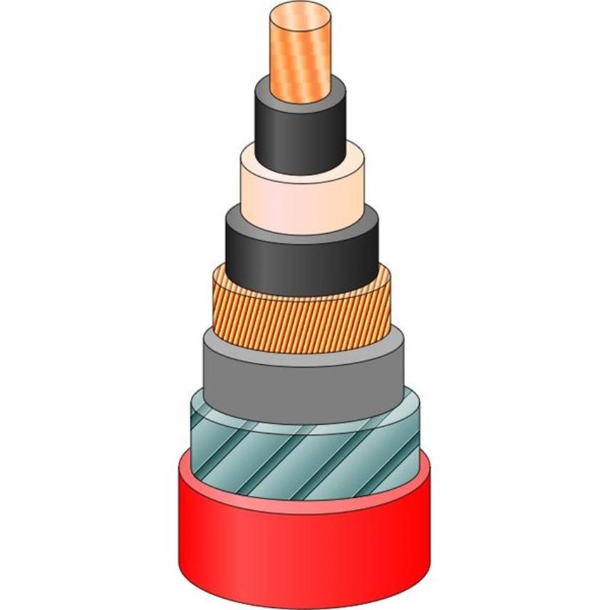 IEC MV, XLPE Insulation, CWS, Lead, ATA, PVC (1C)