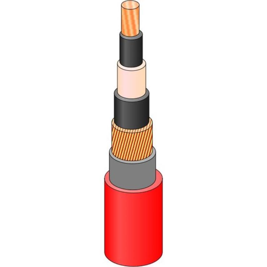 IEC MV, XLPE Insulation, CWS, Lead, PVC (1C)