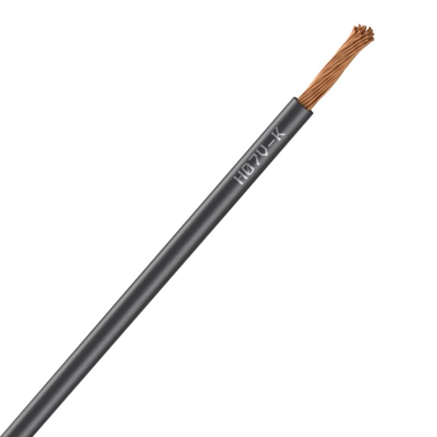 H07V-K VISIBOX  1x4 BLACK C100m