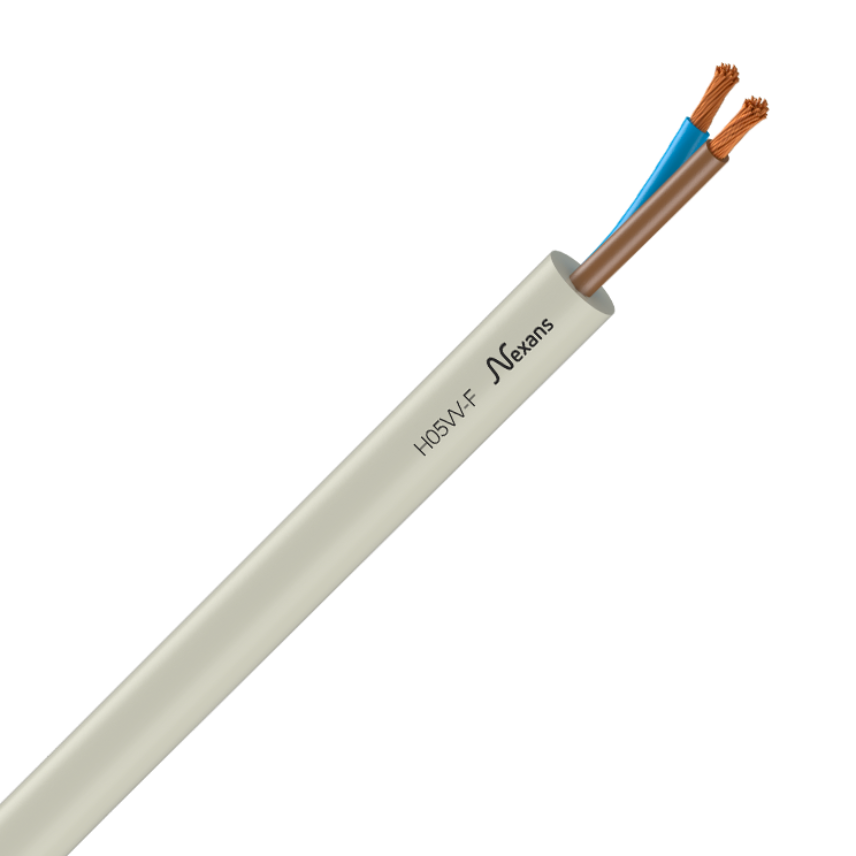 Nexans TOUR H05VVF 2x1 WHITE* D350m