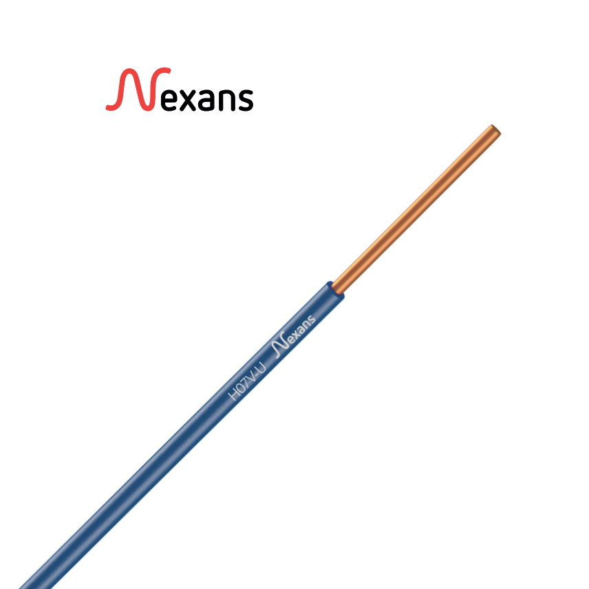 Nexans H07V-U PASSEO 1X1.5 BLUE C100m