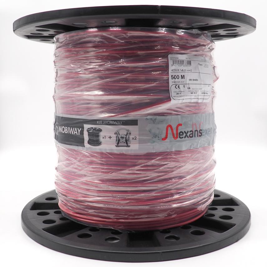 Nexans H07V-R MOBIWAY™ MOB 1x6 RED D500