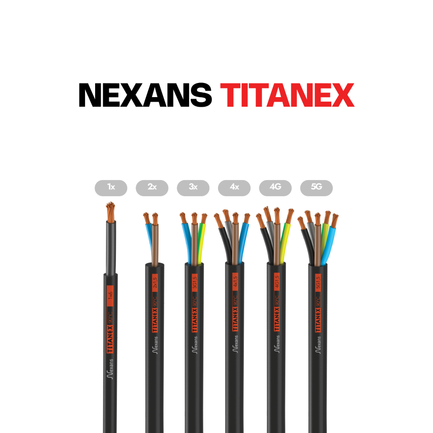 Nexans H07RN-F TITANEX 3G1.5 C100m